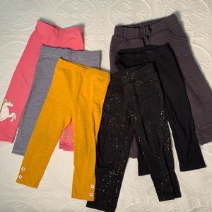2T Pants Bundle - Six Pairs of Pants